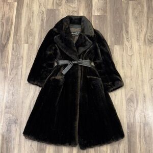 Vintage Marshal Fields and Company Fur Coat Size 16